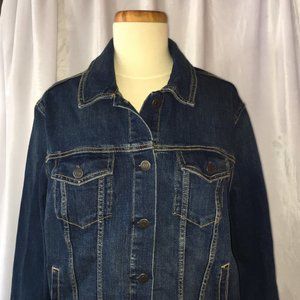 Jean Jacket For Women, Dark Blue